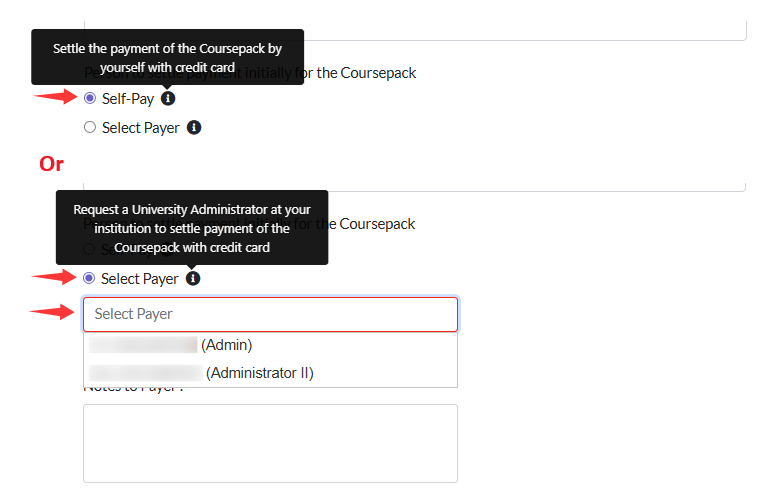 description of self-pay and select payer